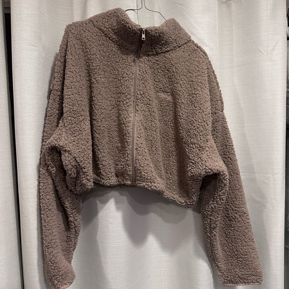 SKIMS SHERPA JACKET - Picture 3 of 5